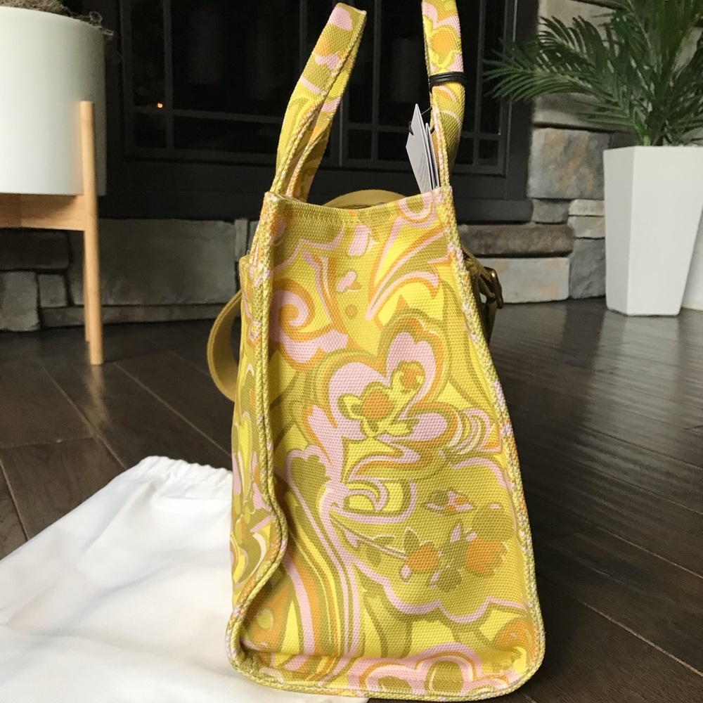 Coach Cargo Tote Crossbody Purse With Paisley Print, NWT - Picture 10 of 16